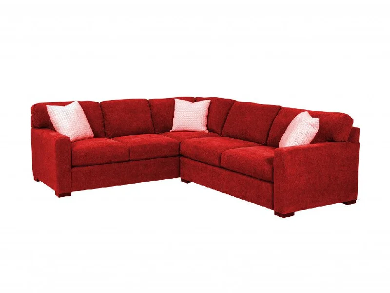 Jonathan Louis Gregory Sectional Ruby