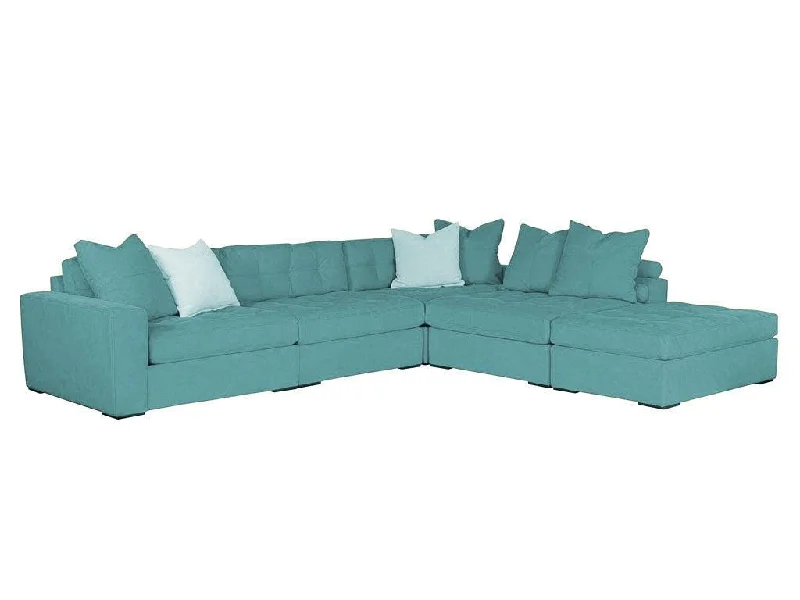 Jonathan Louis Noah Sectional Teal