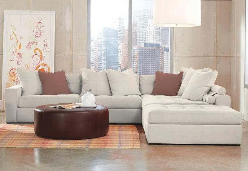 Jonathan Louis Noah Sectional White