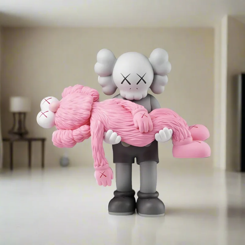 KAWS Gone Pink Statue Sculpture