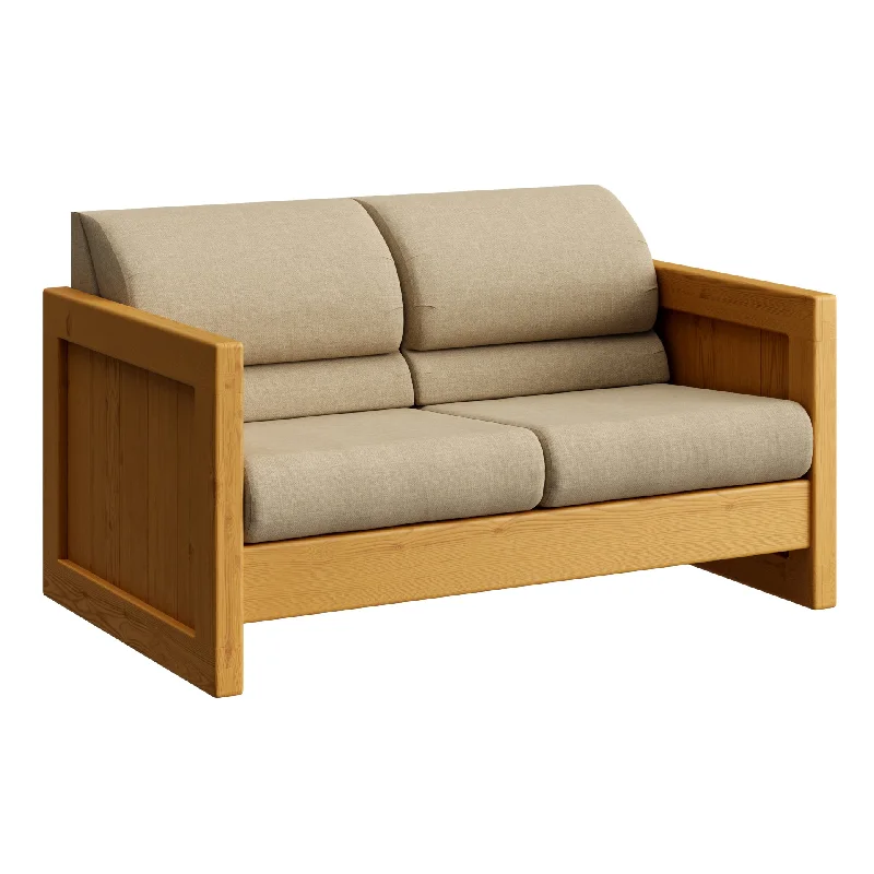 Loveseat, Attached Back Cushions