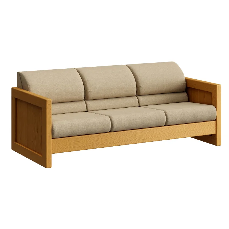 Sofa, 3 Seats, Attached Back Cushions