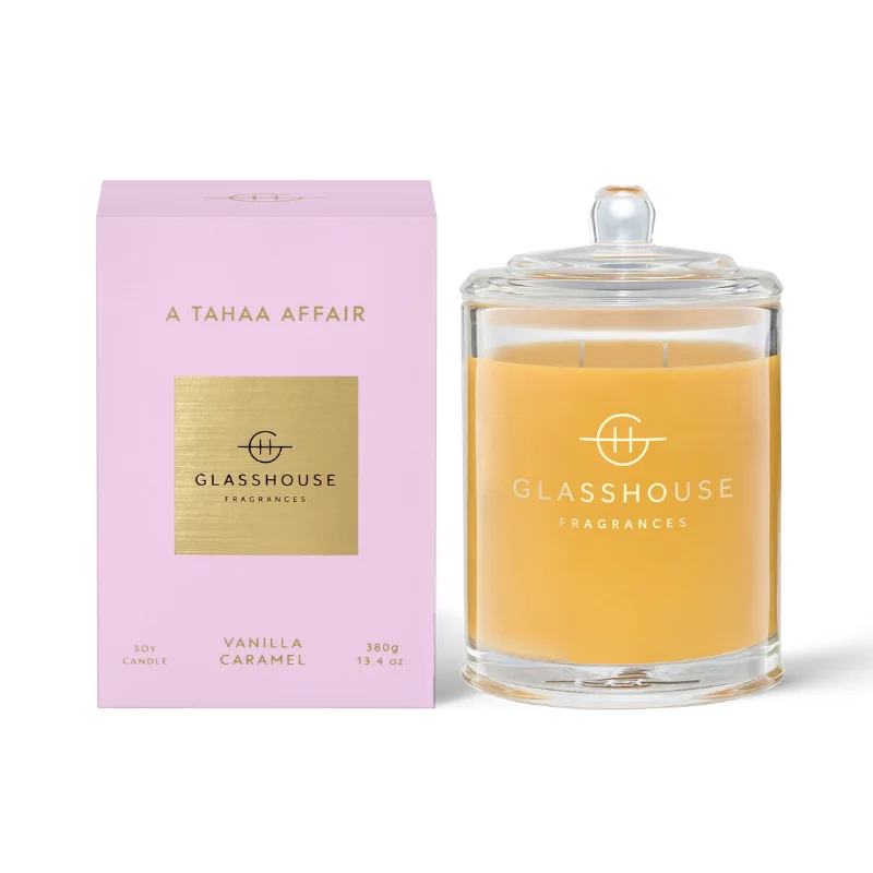 Glasshouse Fragrances - A Tahaa Affair Triple Scented Candle