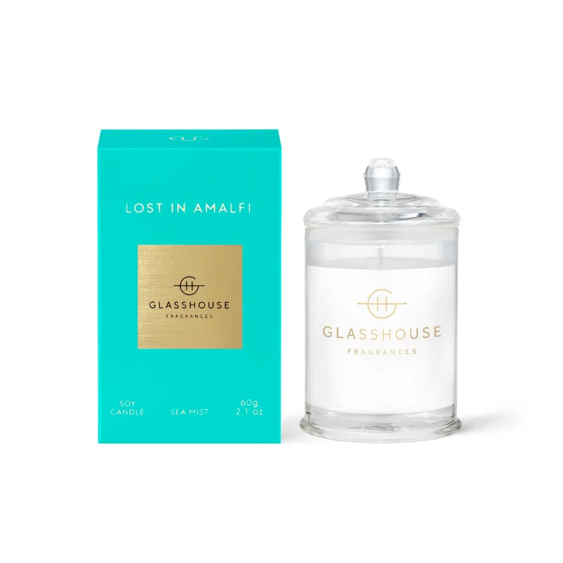 Glasshouse Fragrances - Lost In Amalfi Triple Scented Small Candle