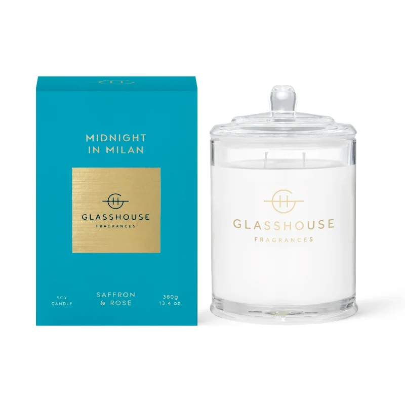 Glasshouse Fragrances - Midnight In Milan Triple Scented Candle