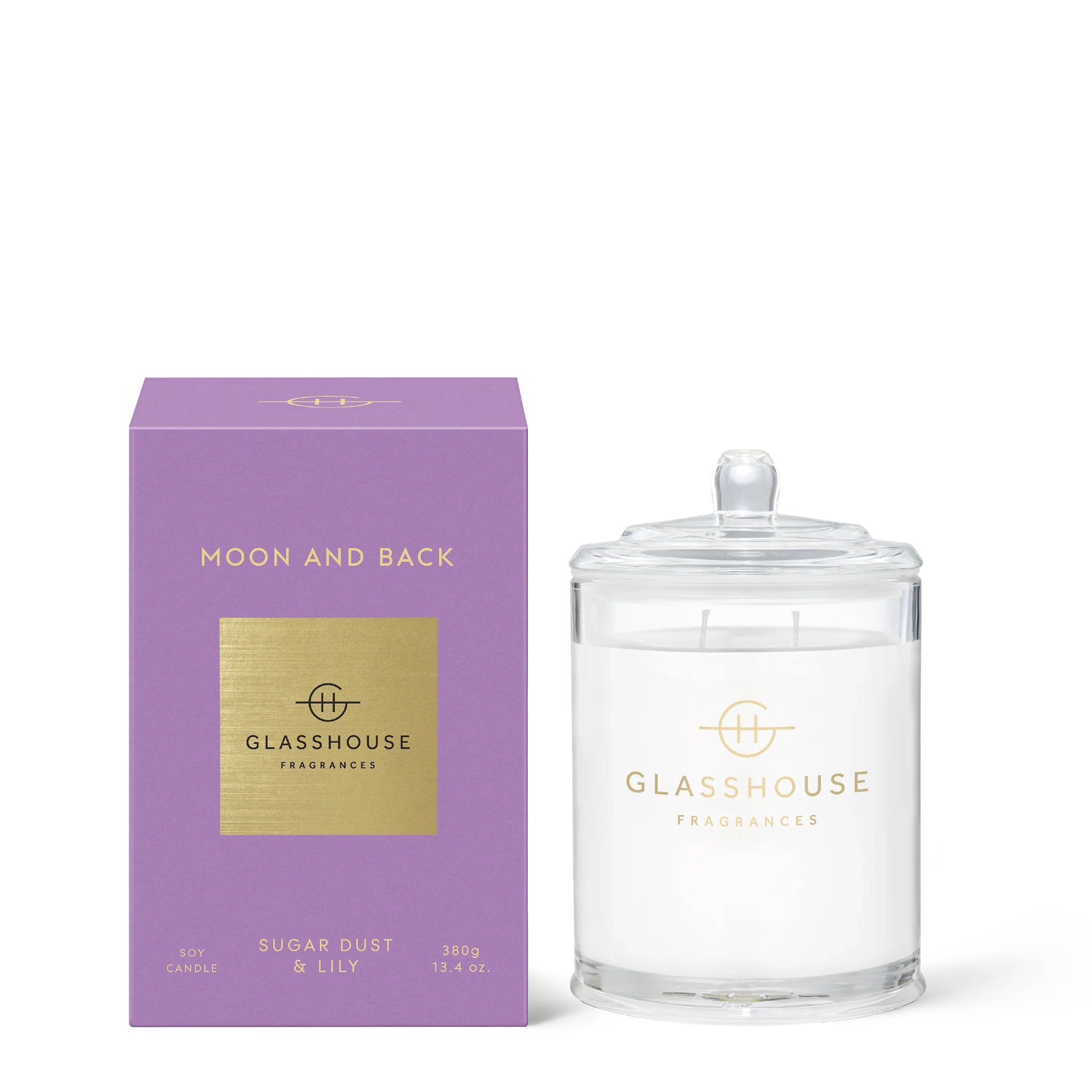 Glasshouse Fragrances - Moon & Back Triple Scented Candle