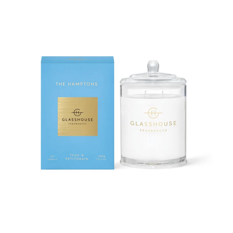 Glasshouse Fragrances - The Hamptons Triple Scented Candle