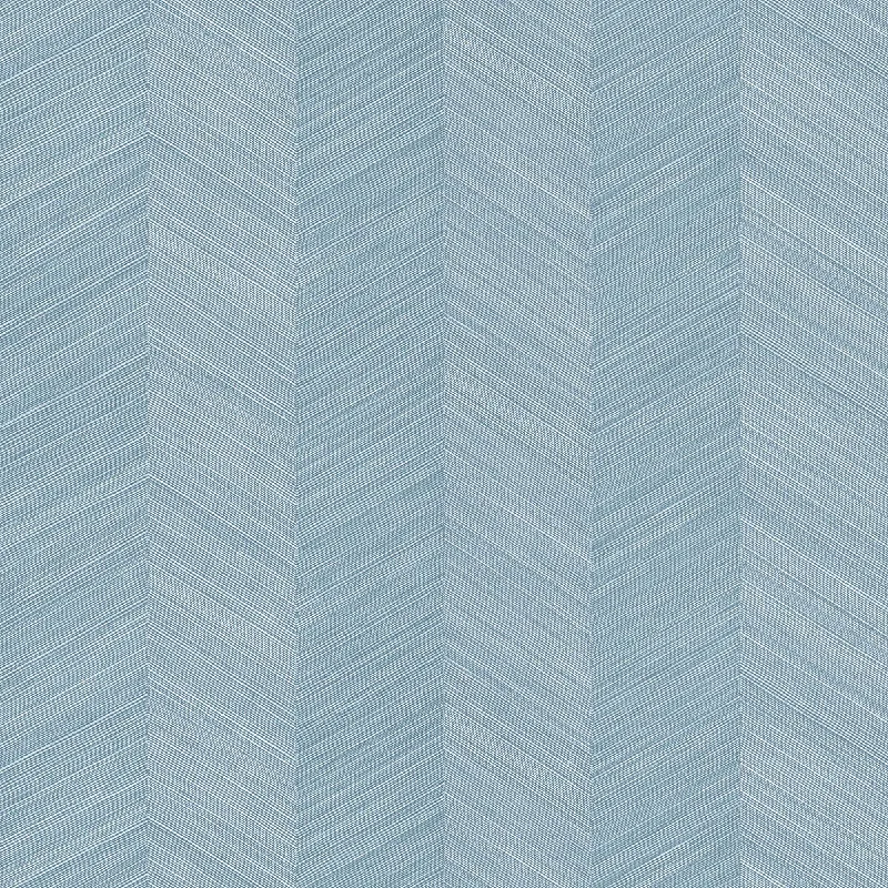 Chevy Hemp Wallpaper in Blue Knoll from the More Textures Collection