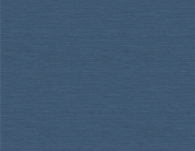 Coastal Hemp Wallpaper in Ocean Blue