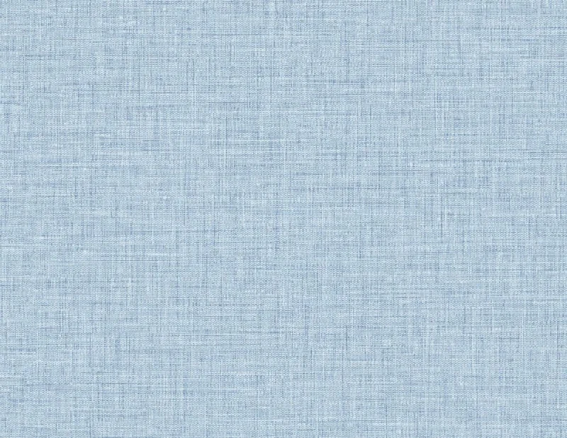 Easy Linen Wallpaper in Sky Blue