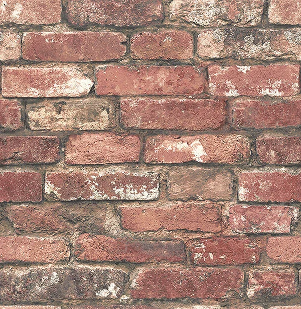 Loft Red Brick Wallpaper from the Essentials Collection