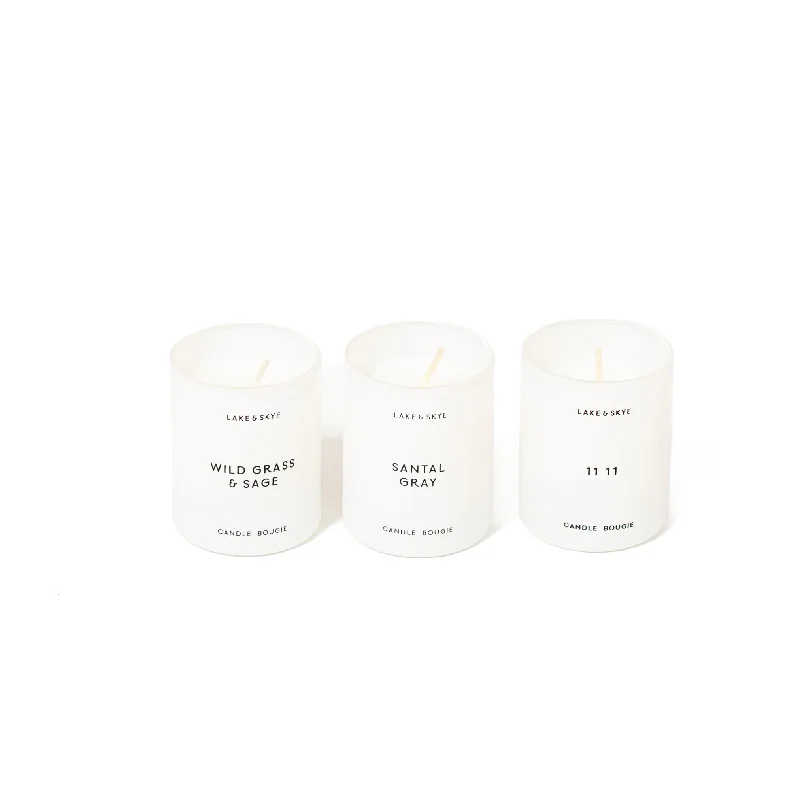 Mini Candle Trio Set