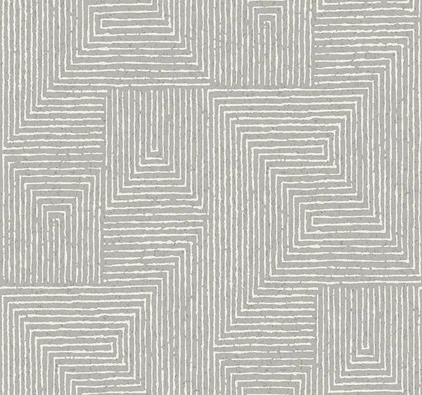 Mortenson Dove Geometric Wallpaper by Scott Living