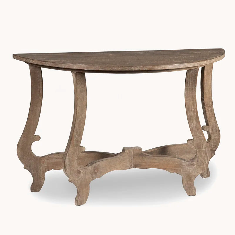 Willow Half Moon Console Table