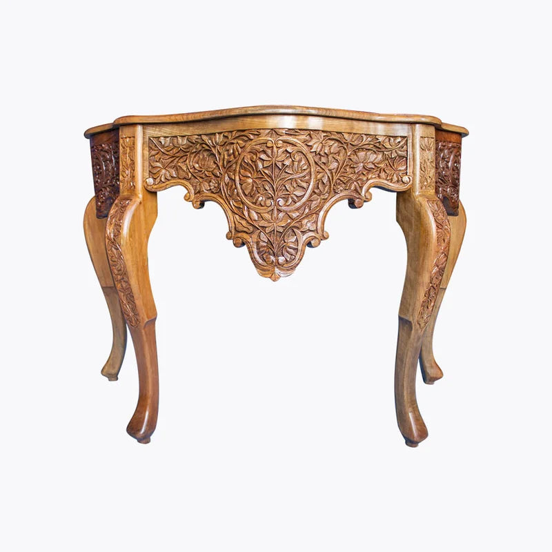 Yahya 116cm Solid Wood Console Table