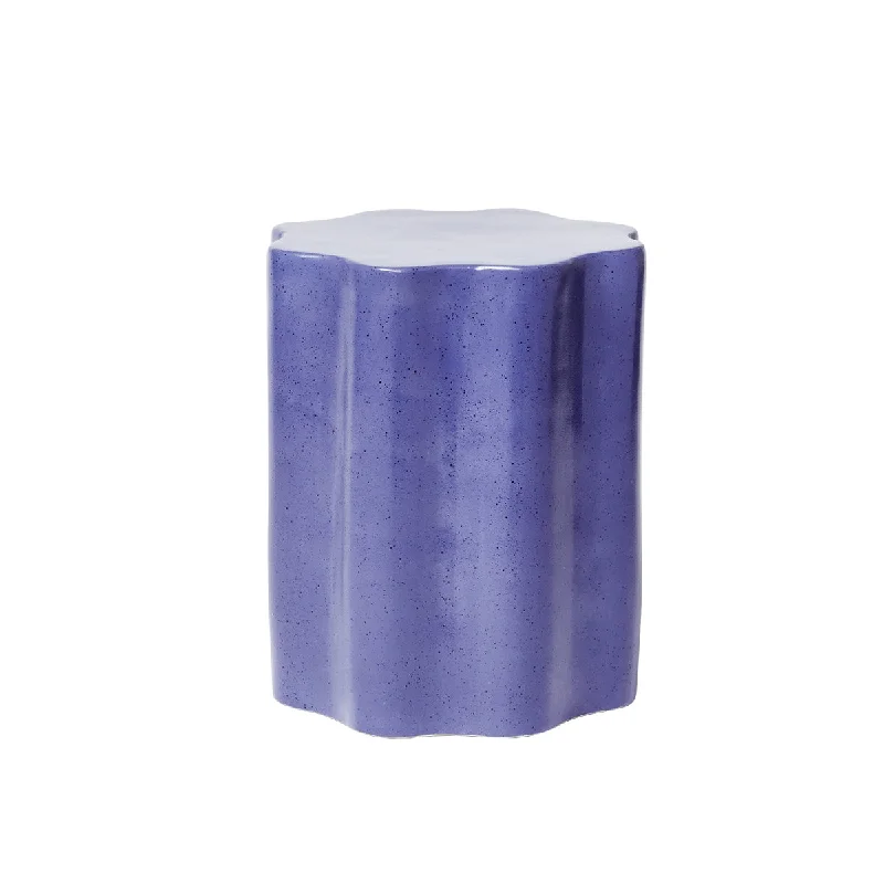 Wave Side Table (Speckle Azure)