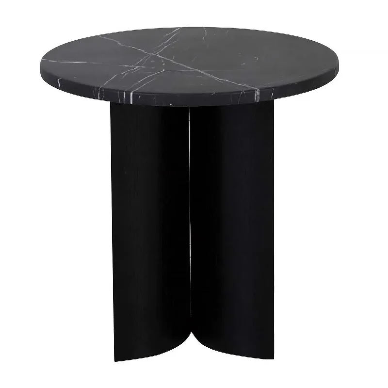 Oberon Eclipse Marble Side Table