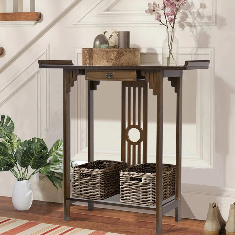 Juan Solid Wood Console Table