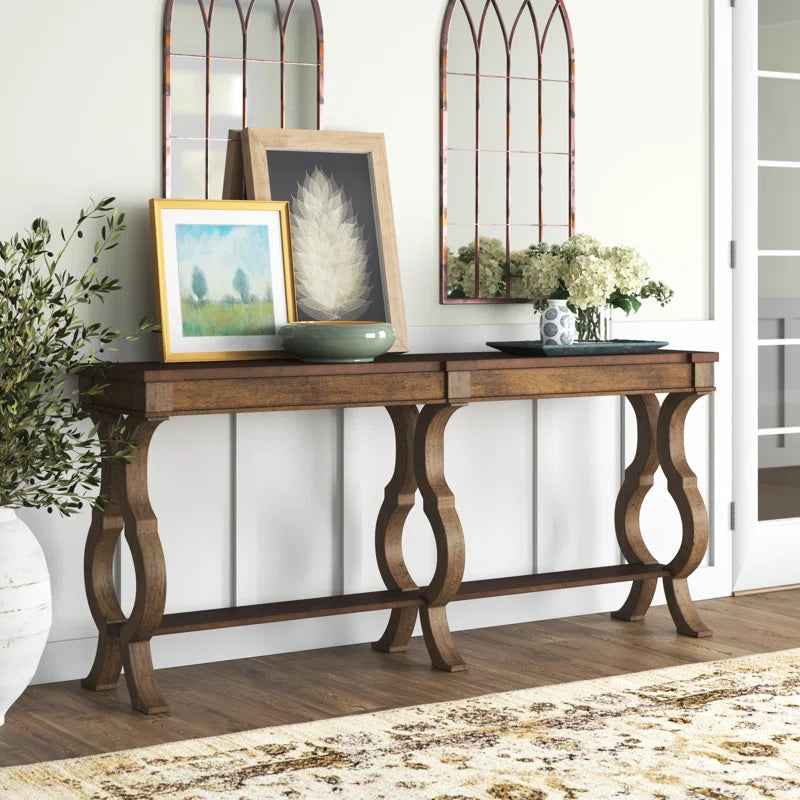 Max Solid Wood Console Table