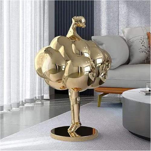 Ballet Girl Living Room Ornaments Sculpture (GOLD)