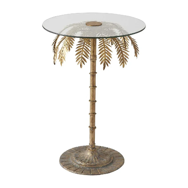 Palm Tree Side Table