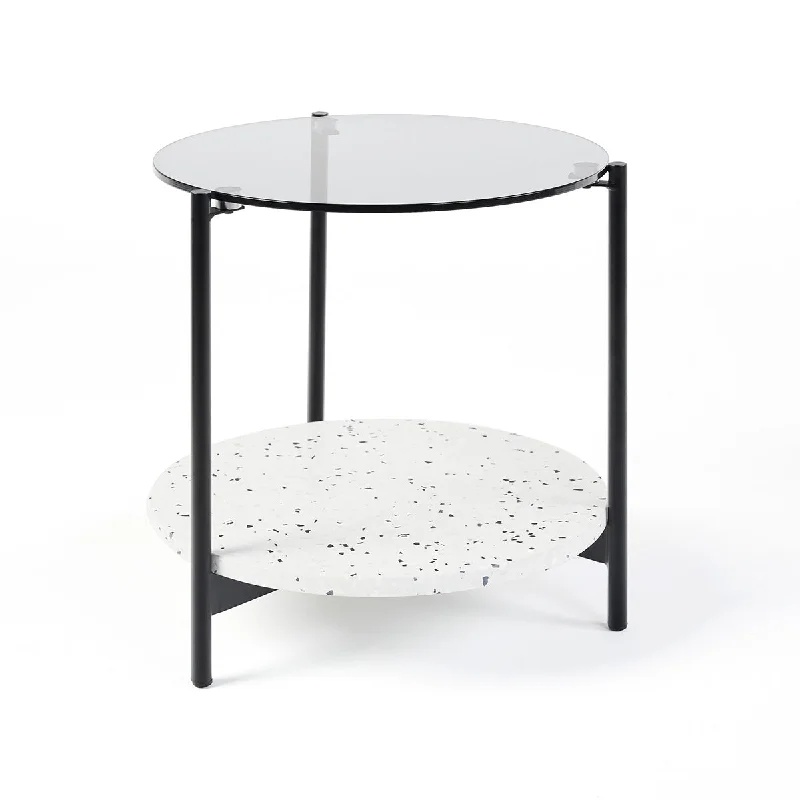 Maddox Terrazzo Side Table