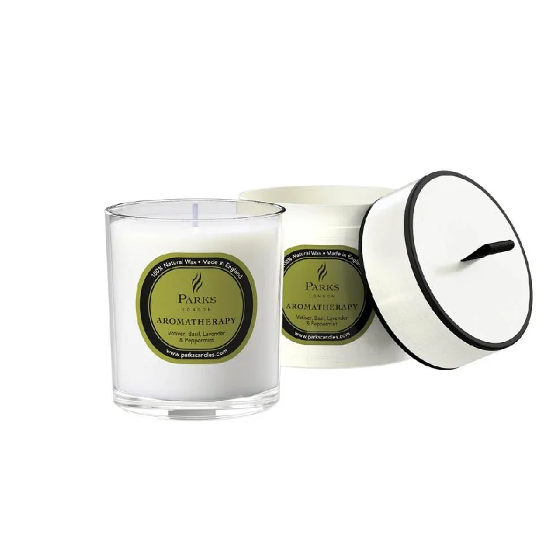 Vintage Aromatherapy Vetiver, Basil, Lavender & Mint Candle