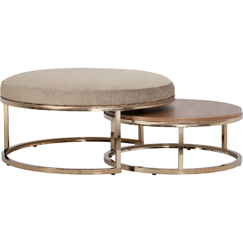 Amy Nesting Coffee Table - Champagne