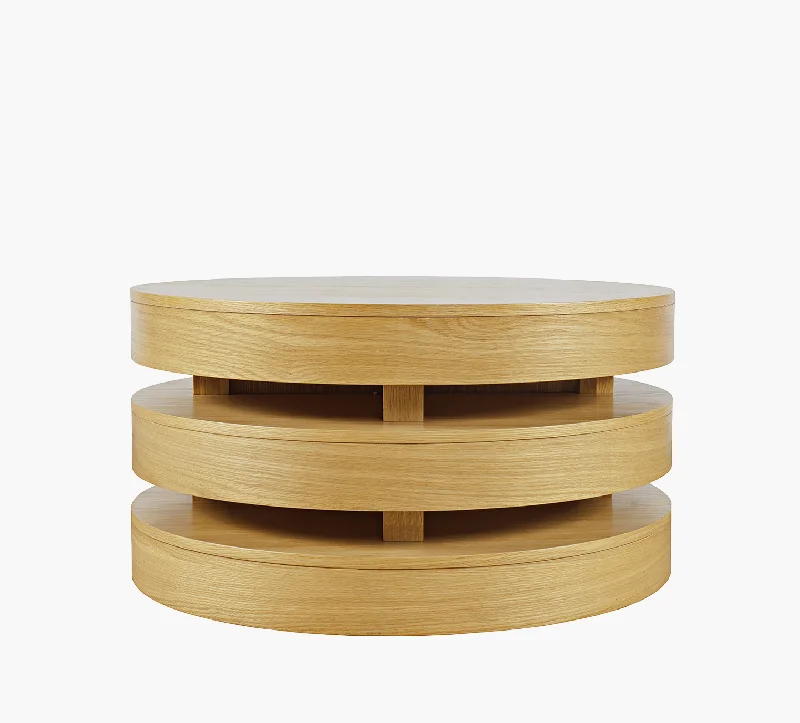 Brix Round Cocktail Table