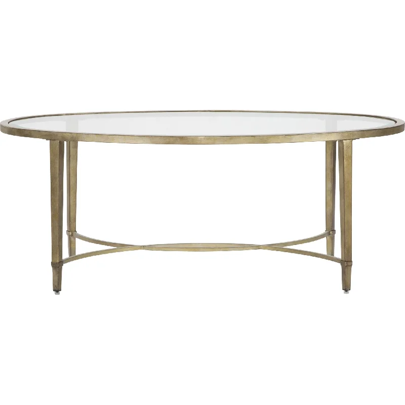 Copia Coffee Table - Antique Silver