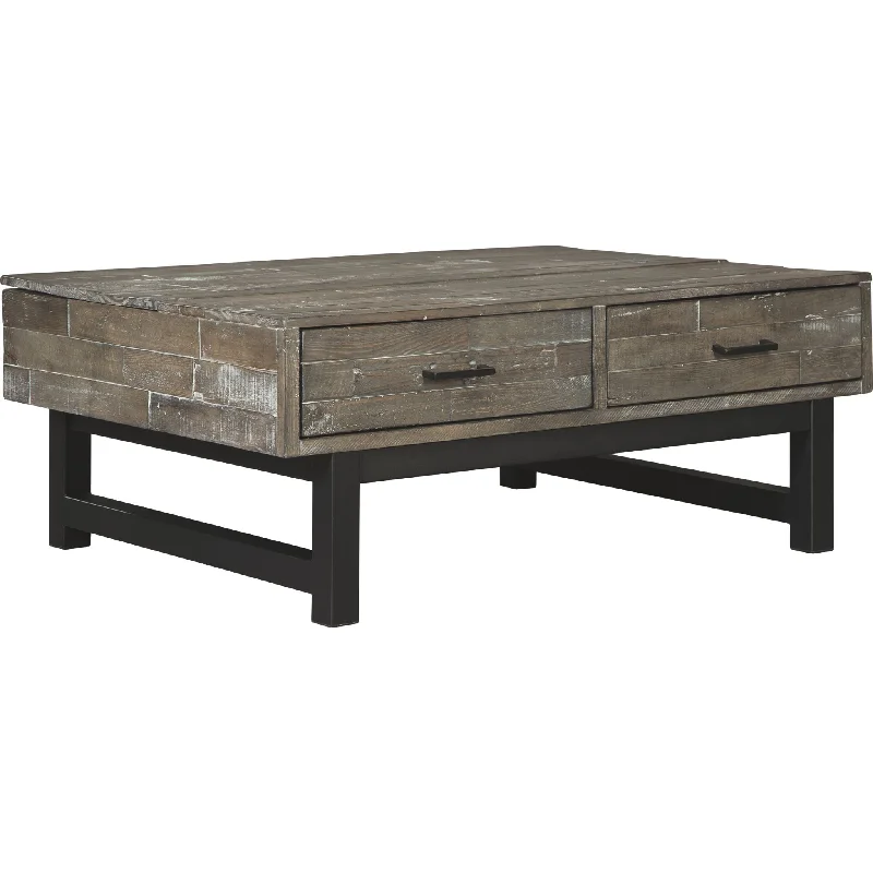 Intrigue Coffee Table - Grayish Brown