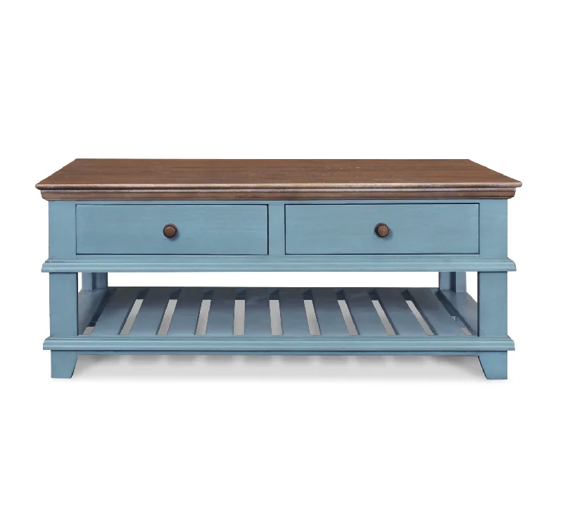 Miramar Blue Cocktail Table