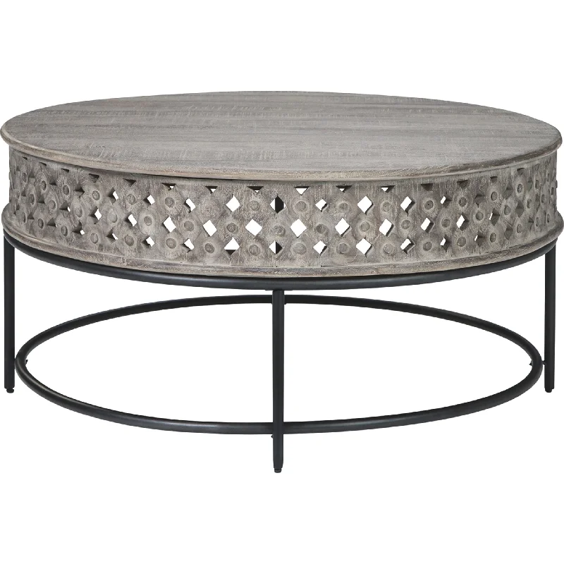 Rastella Coffee Table - Gray/Black