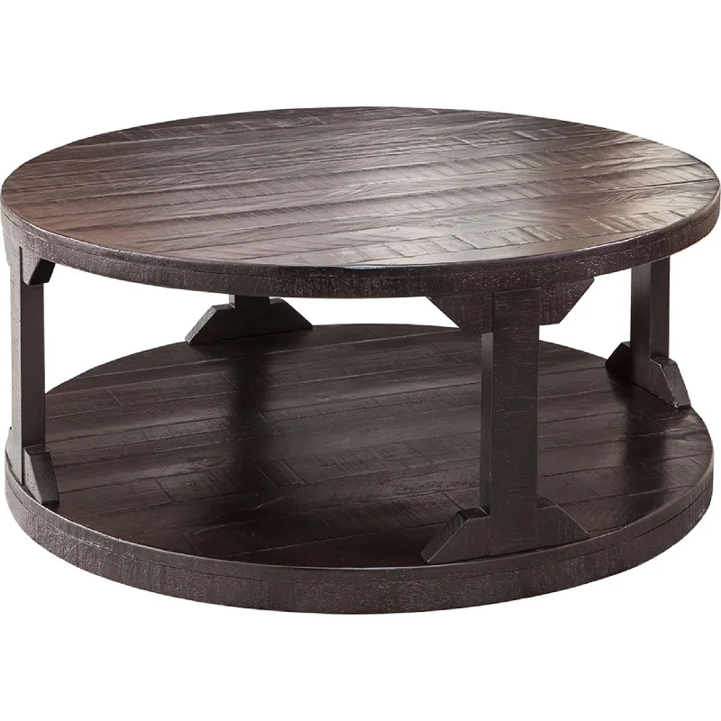 Rogness Coffee Table - Rustic Brown