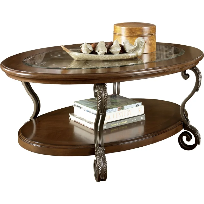 Nestor Coffee Table - Medium Brown