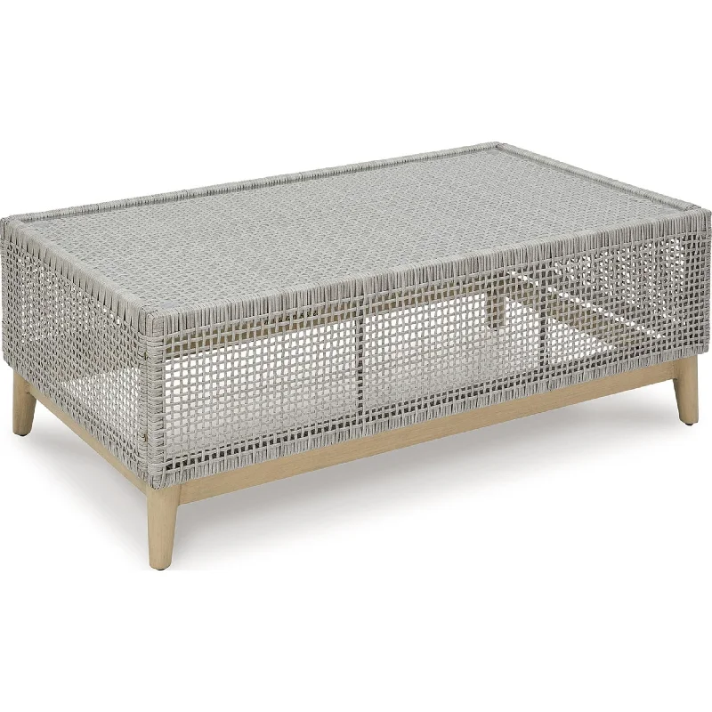 Seton Creek Outdoor Coffee Table - Gray