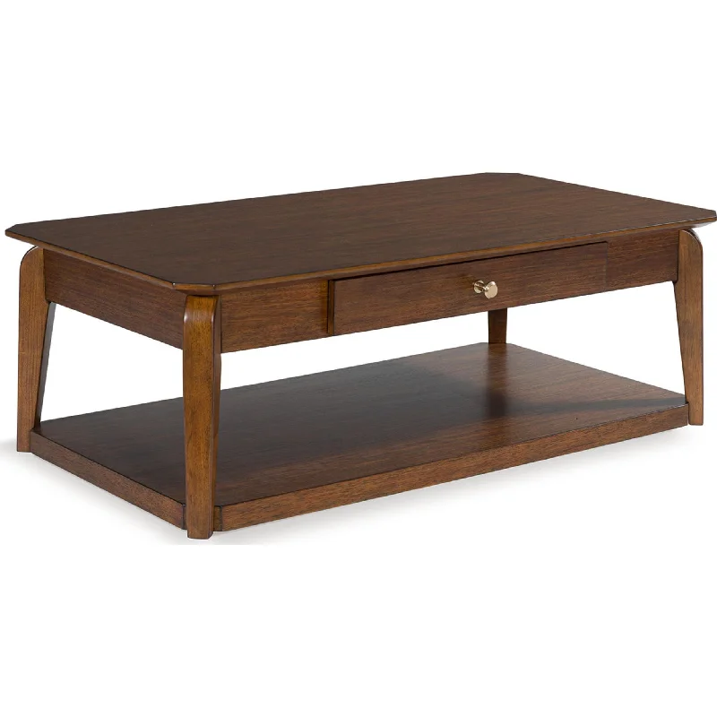 Trenmour Coffee Table - Medium Brown