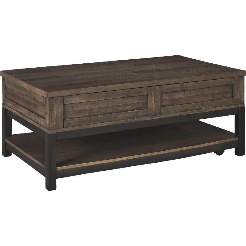 Villa Flora Coffee Table - Grayish Brown